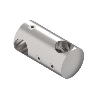 Hahn Steel Nerezový držák svislé výplně pro tyč pr. 12/ pr. 12 mm, AISI 304 - brus – Hledejceny.cz