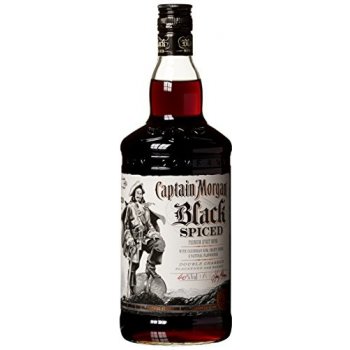 Captain Morgan Black Spiced 40% 1 l (holá láhev)