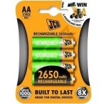 JCB RTU AA 2400mAh 4 ks JCB-HR62600RC-4B – Zboží Živě