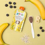 Salvest Põnn Bio Banán s borůvkou a obilnými vločkami 110 g – Zboží Mobilmania