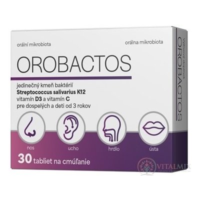 Orobactos tablet na cucání 30 tablet – Hledejceny.cz