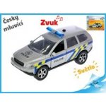 Mikro trading Auto policie 11 cm kov zpětný chod na baterie česky mluvící – Hledejceny.cz