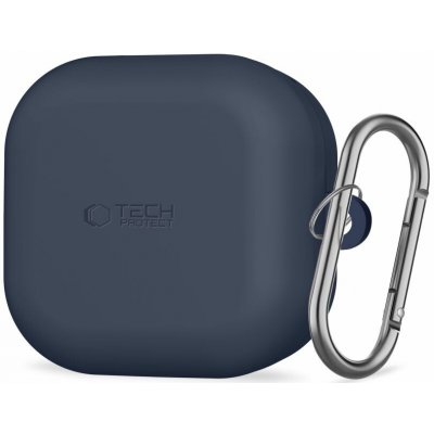 Tech Protect Silicone Hook Samsung Galaxy Buds 4 4 – tmavě modré – Sleviste.cz