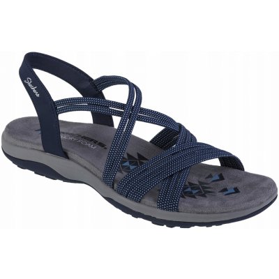 Skechers Sandály Reggae Slim Turn It Up Modrá – Zboží Dáma