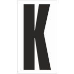 Písmeno na plastu - K plast 3 mm 240x440mm – Zboží Mobilmania
