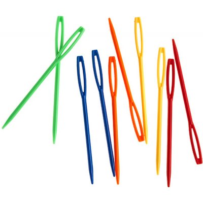 dp Craft Plastová jehla s velkým okem sada (10ks) – Zboží Dáma dp Craft Plastová jehla s velkým okem sada (10ks) – Zboží Dáma