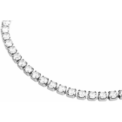 Franco Bene Náhrdelník s kamínky stříbrný 1450 – Zboží Dáma