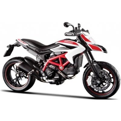 Maisto Motorka Ducati Hypermotard SP rok 2013 bielo-červená 1:12 – Hledejceny.cz