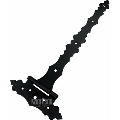 Domax ZOB 400 Ozdobný bránový závěs C 400x50x170x2,5 černý – Hledejceny.cz