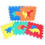 Nellys Pěnové puzzle Dinosauři 30x30cm 10ks v sáčku – Zboží Mobilmania