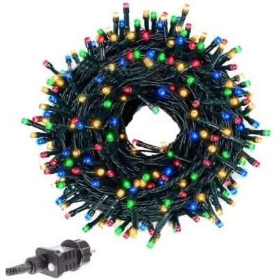 Vánoční světelný řetěz 200 LED MULTICOLOR 11503 – Hledejceny.cz