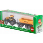 Siku 1858 Traktor FASTRAC JCB 8250 a návěs kontejnerový HALF TRAXX 1:87 – Zboží Mobilmania