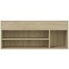 Lavice do předsíně vidaXL Marketos 105 x 30 x 45 cm dub sonoma