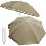 Pro-Tech shop Naklápěcí slunečník 240 cm, 8 drátů, béžový 41157 OM-281851 – Hledejceny.cz