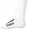 Návlek Pas Normal Studios Logo OverSocks - White