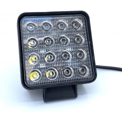 TruckLED LED Epistar pracovní světlo, hranaté, 24W, 2000 lm, 12/24V, IP67, 6500K [L0081-B]