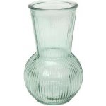 Zelená vroubkovaná skleněná váza Tilly Belly – Ø 11*18 cm - Mars & More – Hledejceny.cz