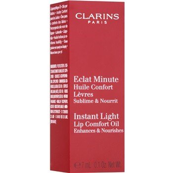 Clarins Vyživující olejová péče o rty Eclat Minute Huile Confort Lèvres 02 Raspberry 7 ml