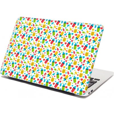 Sablio Samolepka na notebook Dětské obrázky - 29x20 cm – Sleviste.cz