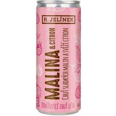 R. JELÍNEK Malina & Citron 3,1% 0,25 l (holá láhev) – Sleviste.cz