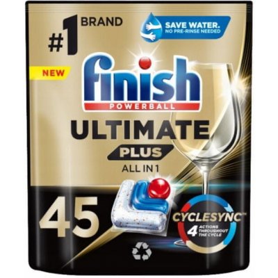 Finish Ultimate Plus Fresh kapsle do myčky nádobí 45 ks