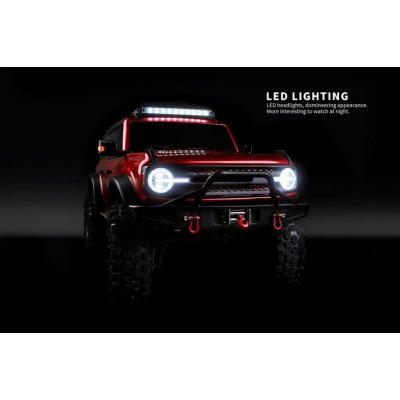 DF models RC Crawler DF-4S Varant RTR červená metalíza LED naviják dvourychlostní převodovka 1:10 – Hledejceny.cz