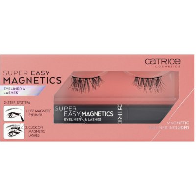 Catrice magnetické řasy s tekutou linkou Super Easy Magnetics 010 Magical Volume – Zboží Mobilmania