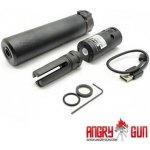 Angry Gun QD SOCOM556 14 mm levotočivý nasvětlovací černý – Zboží Mobilmania