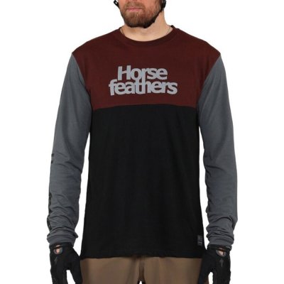 Horsefeathers Fury LS Burgundy – Zboží Mobilmania