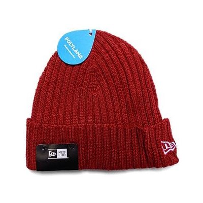 New Era Rib Short Cuff beanie Cardinal White – Hledejceny.cz