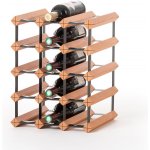 RAXI 15 lahví Stojan na víno Classix-vysoký Voskovaný Buk – Sleviste.cz