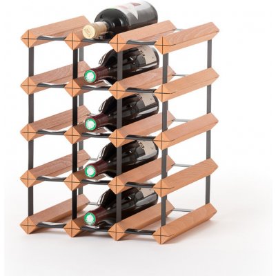 RAXI 15 lahví Stojan na víno Classix-vysoký Voskovaný Buk – Sleviste.cz
