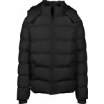Urban Classics Hooded Puffer jacket black – Sleviste.cz