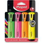 Maped Fluo Peps Classic 742547 4 ks – Hledejceny.cz