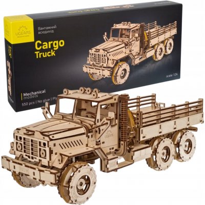 UGEARS 3D puzzle Nákladní auto CARGO 550 ks – Sleviste.cz