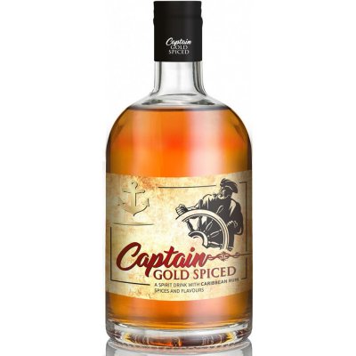 Captain Morgan Captain Gold Spiced 35% 0,7 l (holá láhev) – Zboží Mobilmania