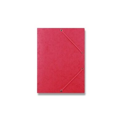 Donau 3chlopňové spisové desky s gumičkou A4 červené – Zboží Mobilmania