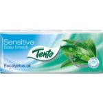 Tento Fresh papírové kapesníčky eucalyptus 3-vrstvé 10 x 10 ks – Hledejceny.cz