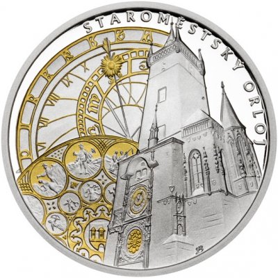 Česká mincovna Staroměstský orloj proof 13 g – Zboží Dáma