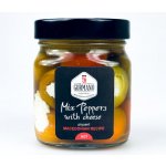 Gurmano Mix papriček plněné sýrem HOT palivé 290 g – Zboží Dáma