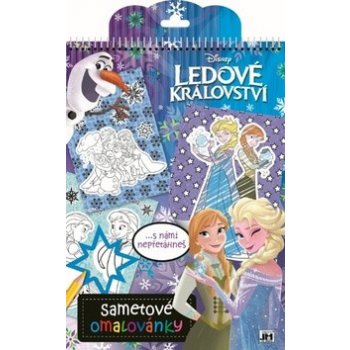 Sametové omalovánky Frozen Ledové království