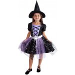 čarodějnice černo-fialová – Zboží Mobilmania