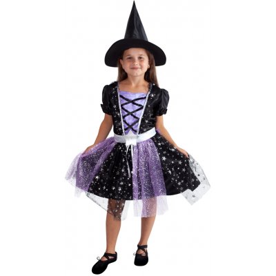 čarodějnice černo-fialová – Zboží Mobilmania