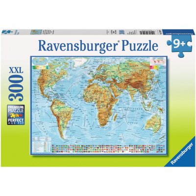 Ravensburger Politická mapa světa 300 dílků – Zbozi.Blesk.cz