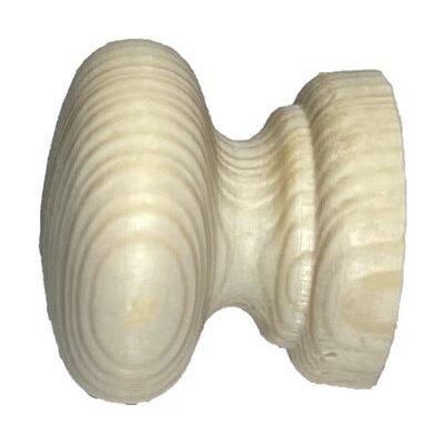 dřevěná knopka, úchytka SIN34 smrk broušená – Zboží Mobilmania