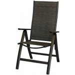 Zahradní křeslo Sun Garden Křeslo LONDON antracit/černá – Zboží Dáma