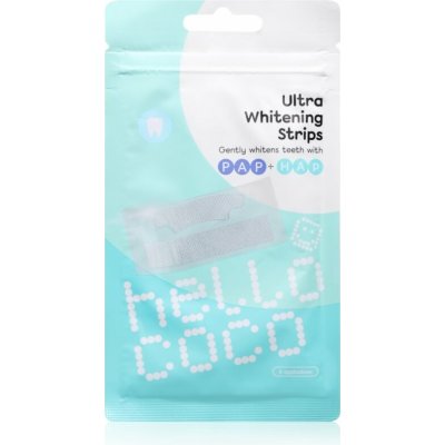 hello coco Ultra Whitening Strips bělicí pásky 5 ks – Zboží Dáma
