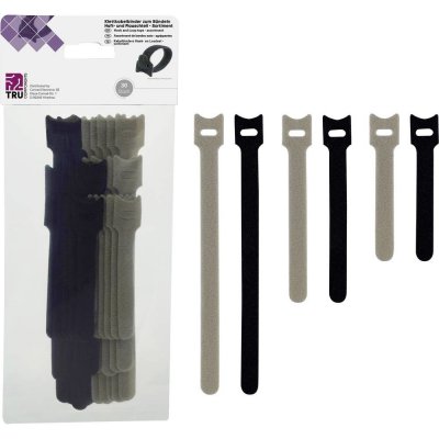TRU COMPONENTS 30S014 sada suchých zipů 30 ks – Hledejceny.cz