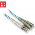 Lynx CS LX-DPX-LC/SC-OM3-10 duplexní patch MM OM3, LC/SC 50/125µm 10m – Zboží Živě