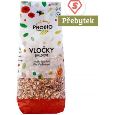 PROBIO Špaldové vločky BIO 250 g – Zboží Dáma